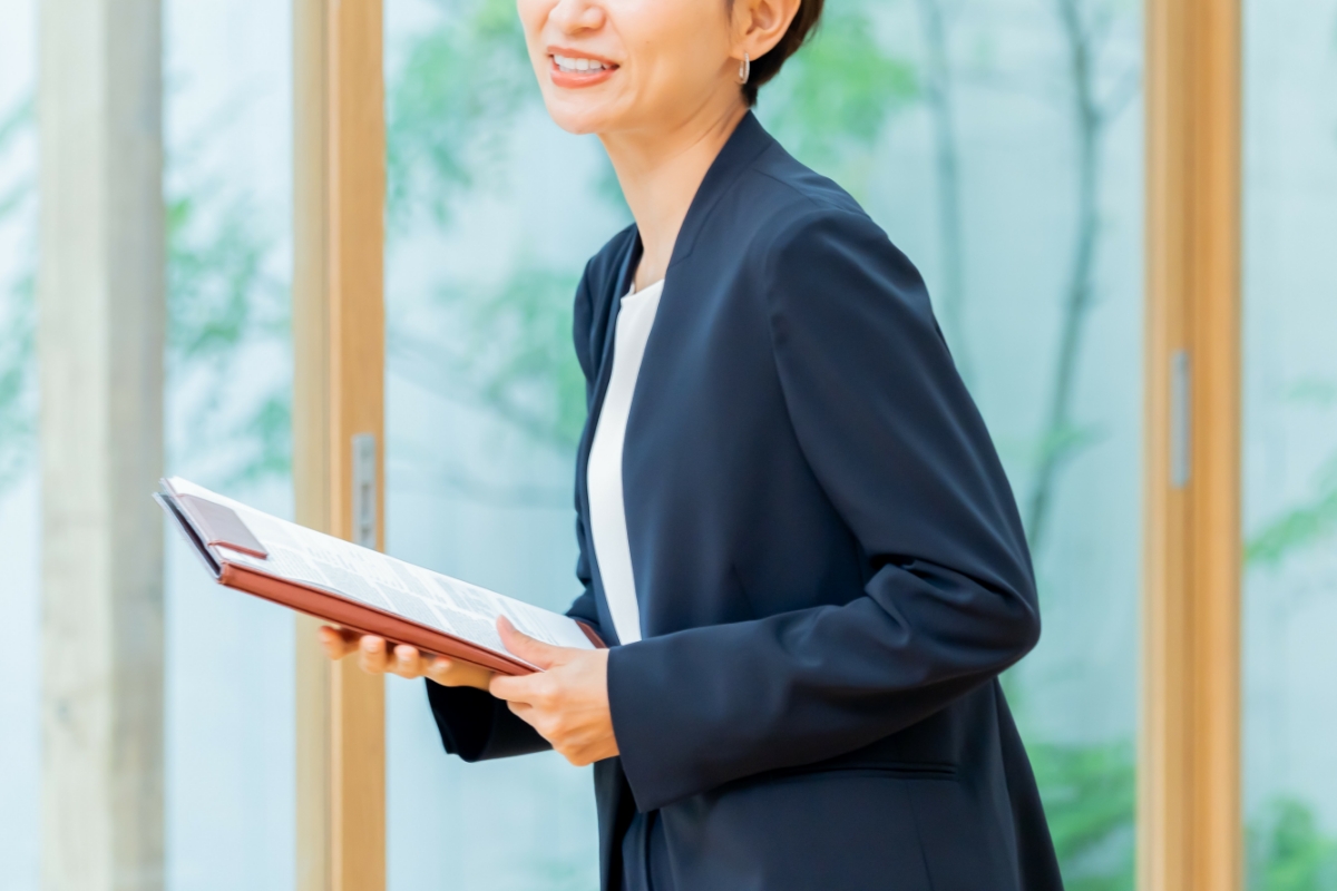プランナーが提案する様子