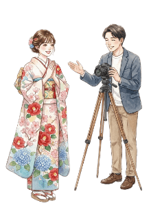 振袖選びから前撮り撮影までワンストップ