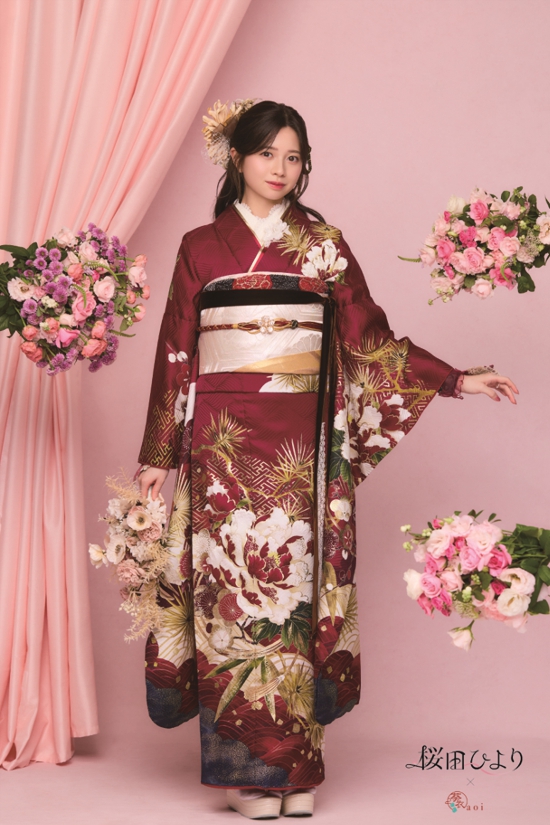 桜田ひより着用振袖